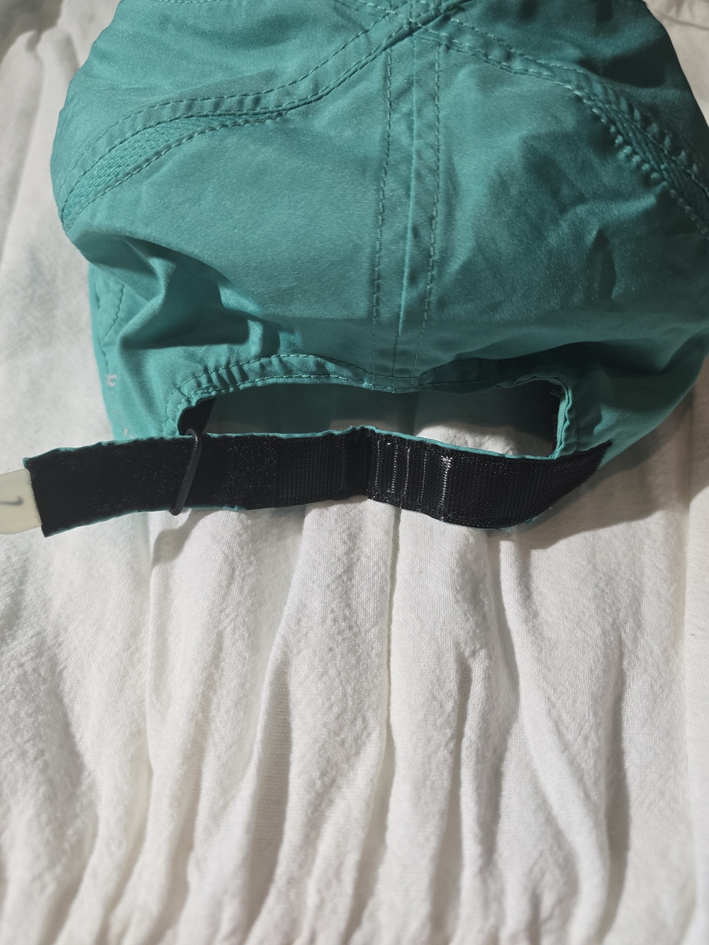 ​Nike Featherlight Dri-Fit Run Hat Teal Green Streetwear Unisex One Size - Picture 3 of 7